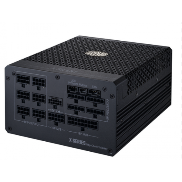 FUENTE COOLER MASTER X SILENT EDGE PLATINUM 850W (Full Modular)