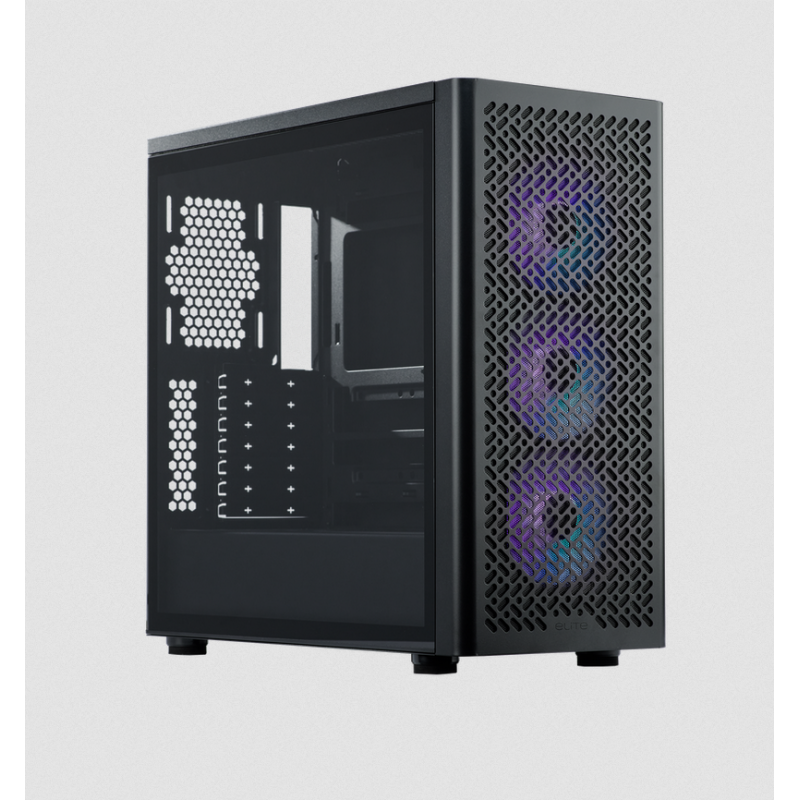GABINETE COOLER MASTER ELITE 502 (3 Fans ARGB)