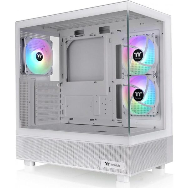 GABINETE THERMALTAKE VIEW 270 PLUS TG ARGB WHITE TEMPERED GLASS