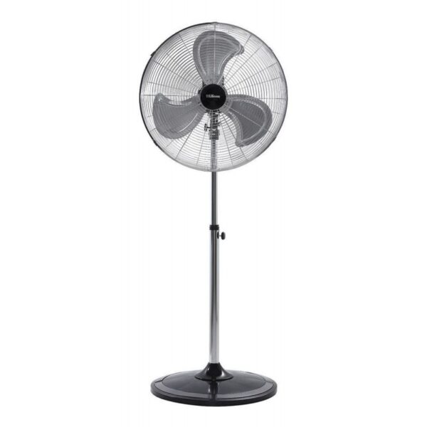 LILIANA VENTILADOR PIE 22 PARR MET CROM-BARRAL CROM 3ASPAS T-DOBLE ROD VPC22