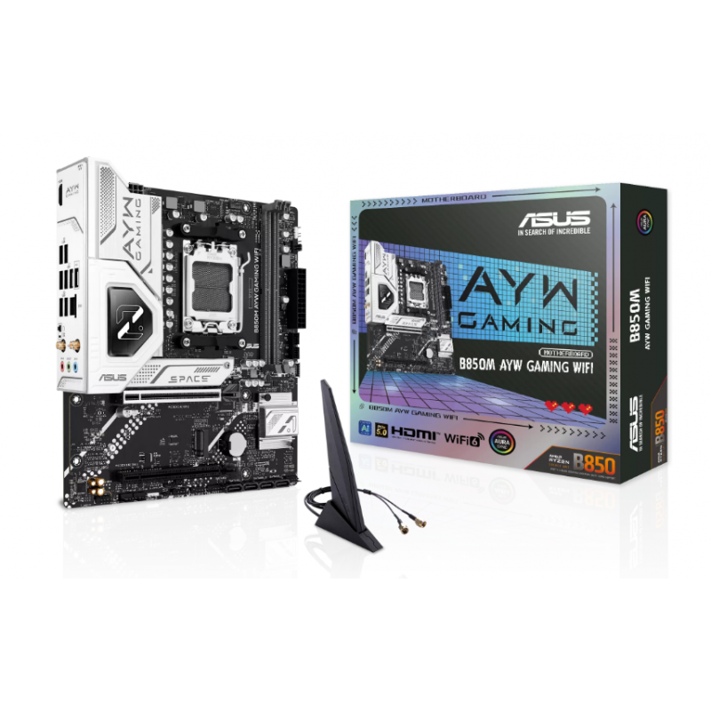 MOTHER ASUS (AM5) B850M AYW GAMING WIFI