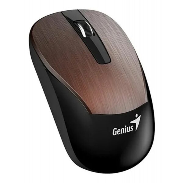 MOUSE WIRELESS RECARGABLE GENIUS ECO-8015 CHOCOLATE
