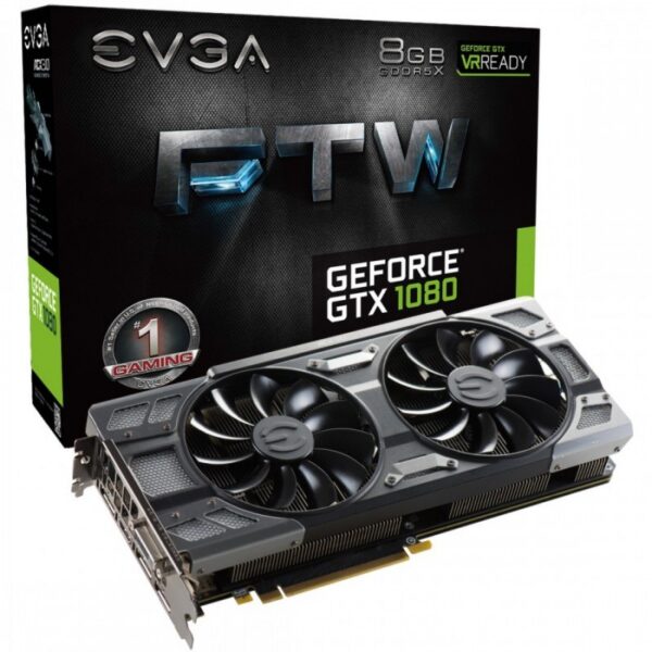OUTLET PLACA DE VIDEO EVGA GTX 1080 FTW 8GB DDR5X