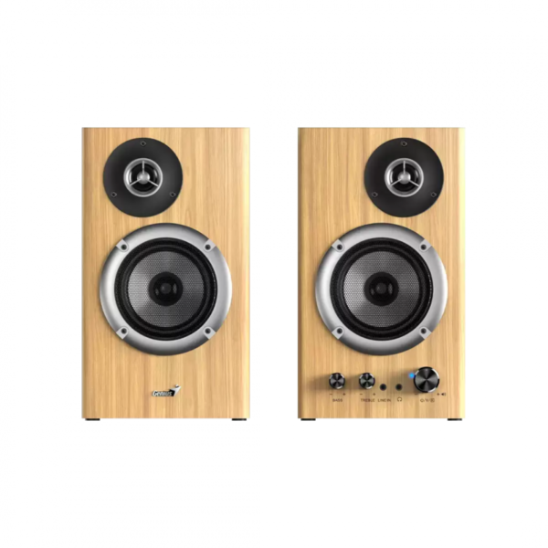 PARLANTE BLUETOOTH GENIUS SP-HF1812BT 50W PINE WOOD