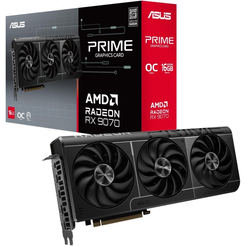 PLACA DE VIDEO ASUS PRIME RX 9070 O 16GB