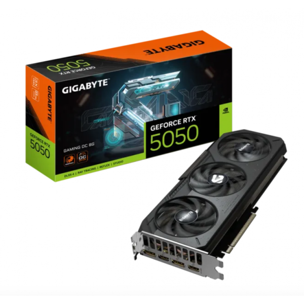 PLACA DE VIDEO GIGABYTE RTX 5050 GAMING OC 8GB
