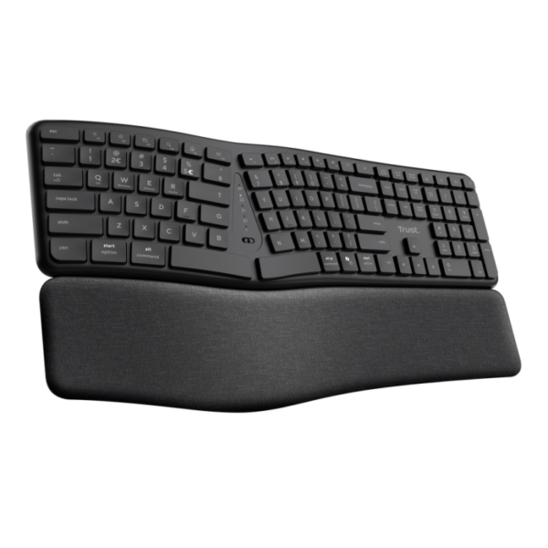 TECLADO TRUST KEYRA ERGO MULTI WIRELESS ES