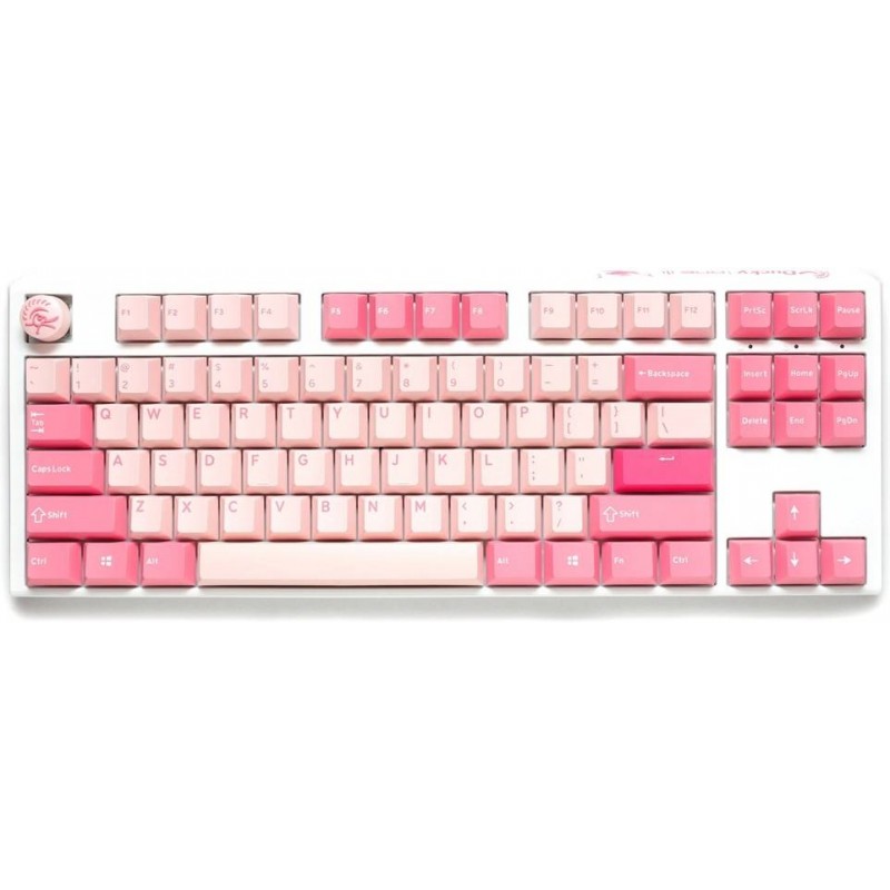 TECLADO MECANICO DUCKY ONE 3 DUCKY ONE 3 GOSSAMER PINK TKL HOTSWAP DOUBLE SHOT PBT