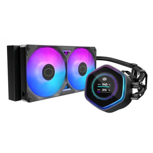 WATER COOLER MASTER MASTERLIQUID 240 ATMOS II LCD ARGB
