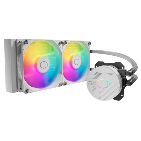 WATER COOLER MASTER MASTERLIQUID 240 CORE NEX ARGB BLANCO