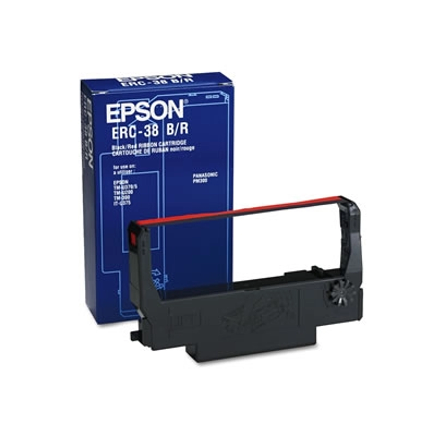 CINTA DE TINTA EPSON ERC-38B NEGRA