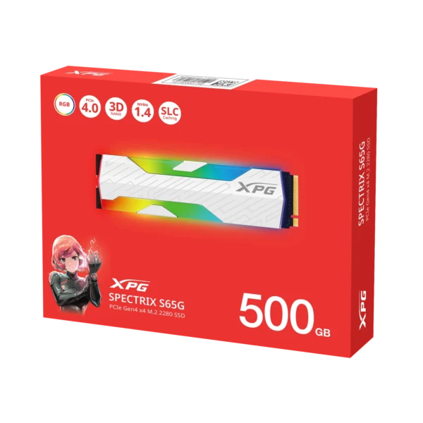 Disco Interno SSD ADATA SPECTRIX S65G 500GB M.2 2280