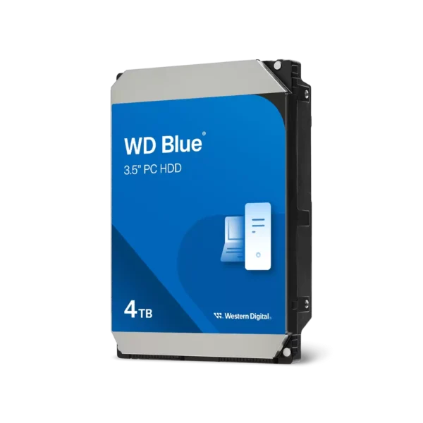 Disco Interno HDD WESTERN DIGITAL Blue 4TB 3.5" SATA 3.0 5400rpm