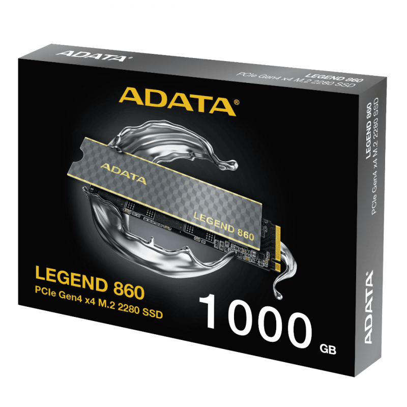 DISCO SSD ADATA LEGEND 860 1TB M2 GEN4 X4 M.2 2280 6.000/5.000 MB/S