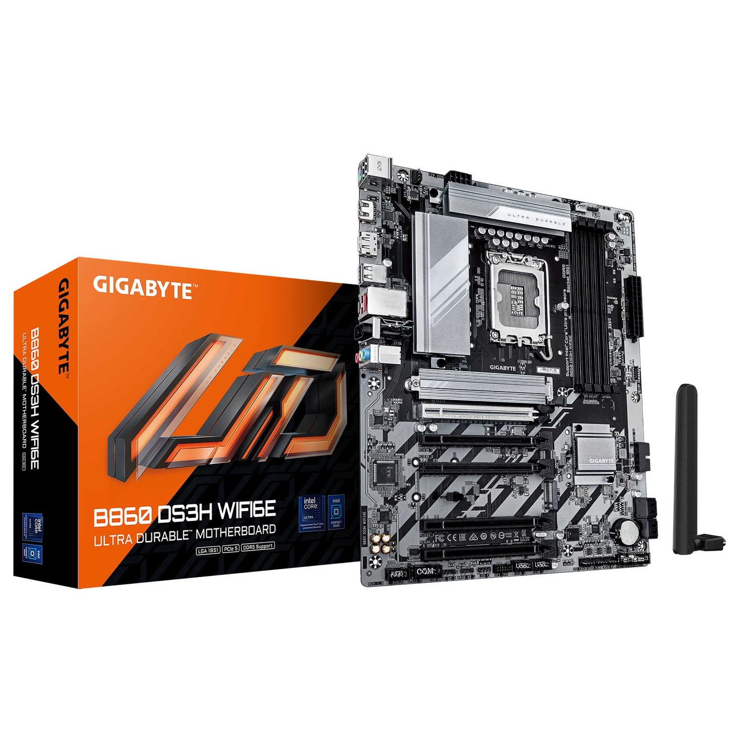 MOTHERBOARD GIGABYTE B860 DS3H WIFI6E LGA1851 DDR5
