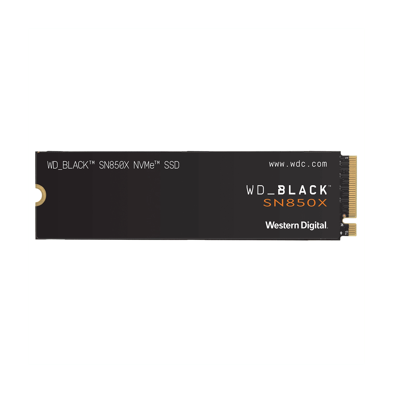 DISCO INTERNO SSD WD BLACK SN850X 1TB M.2 2280 NVME PCIE 4.0 7300MB/S S/DISIP