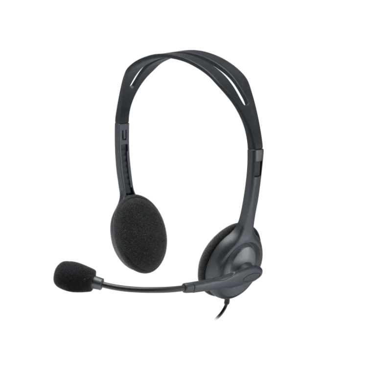 AURICULAR C/MICROFONO LOGITECH H111 BLK 1 JACK 981-000612