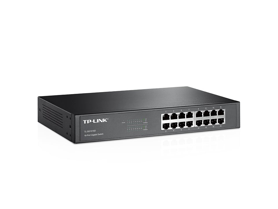 TL-SG1016D SWITCH 16P GIGABIT TP-LINK DESKTOP (0613)