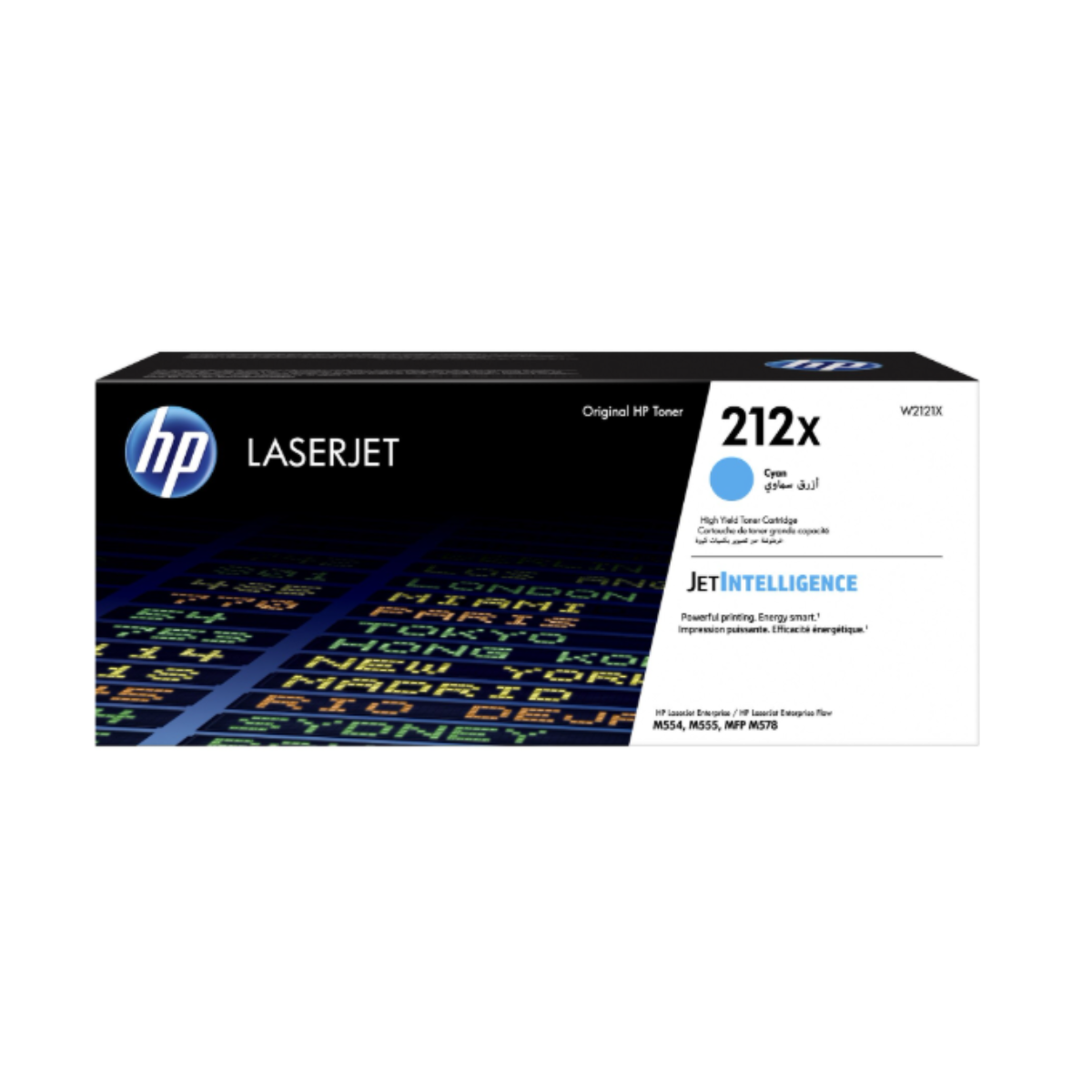 HP 212X HY CYAN TONER CARTRIDGE W2121X (8902)