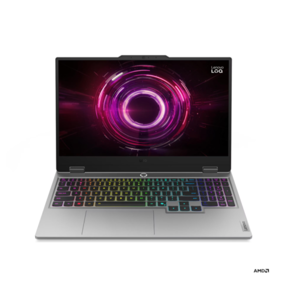 Notebook Lenovo LOQ 15AHP10 15.6" FHD 144HZ R7 250 IA 16GB 5600 +SLOT LIBRE DDR5 512GB NVME RTX5050 8GB GDDR7 SIN SO (9206)