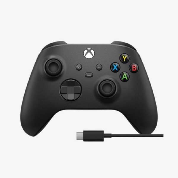 GAMEPAD MICROSOFT XBOX 1V8-00016 - NEGRO INALAMBRICO Y CON CABLE PARA PC