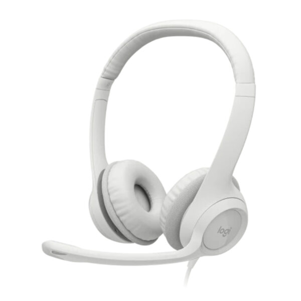AURICULAR CMIC LOGITECH CLEAR CHAT COMFORT USB H390 WHITE(PN 981-001285)