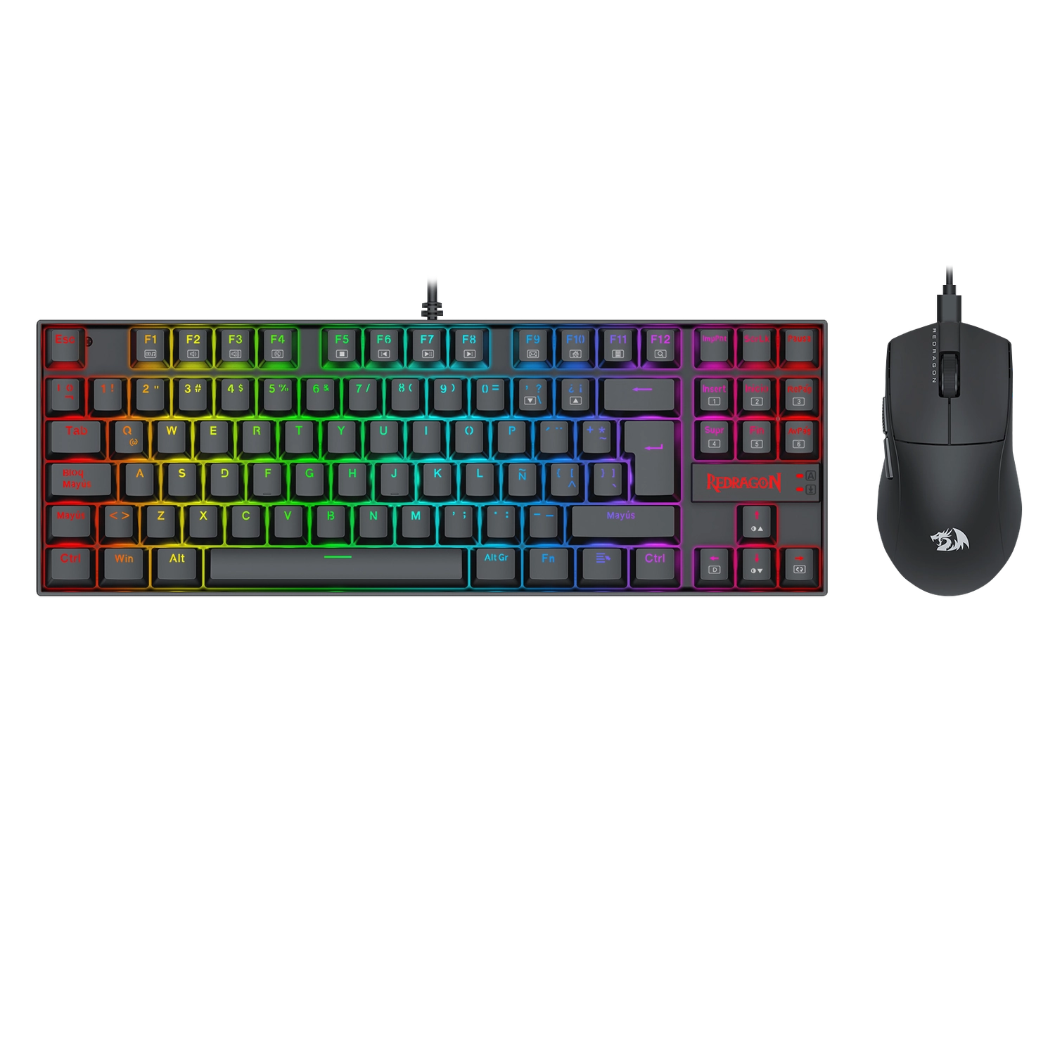 COMBO TECLADO Y MOUSE INALÀMBRICO REDRAGON S145