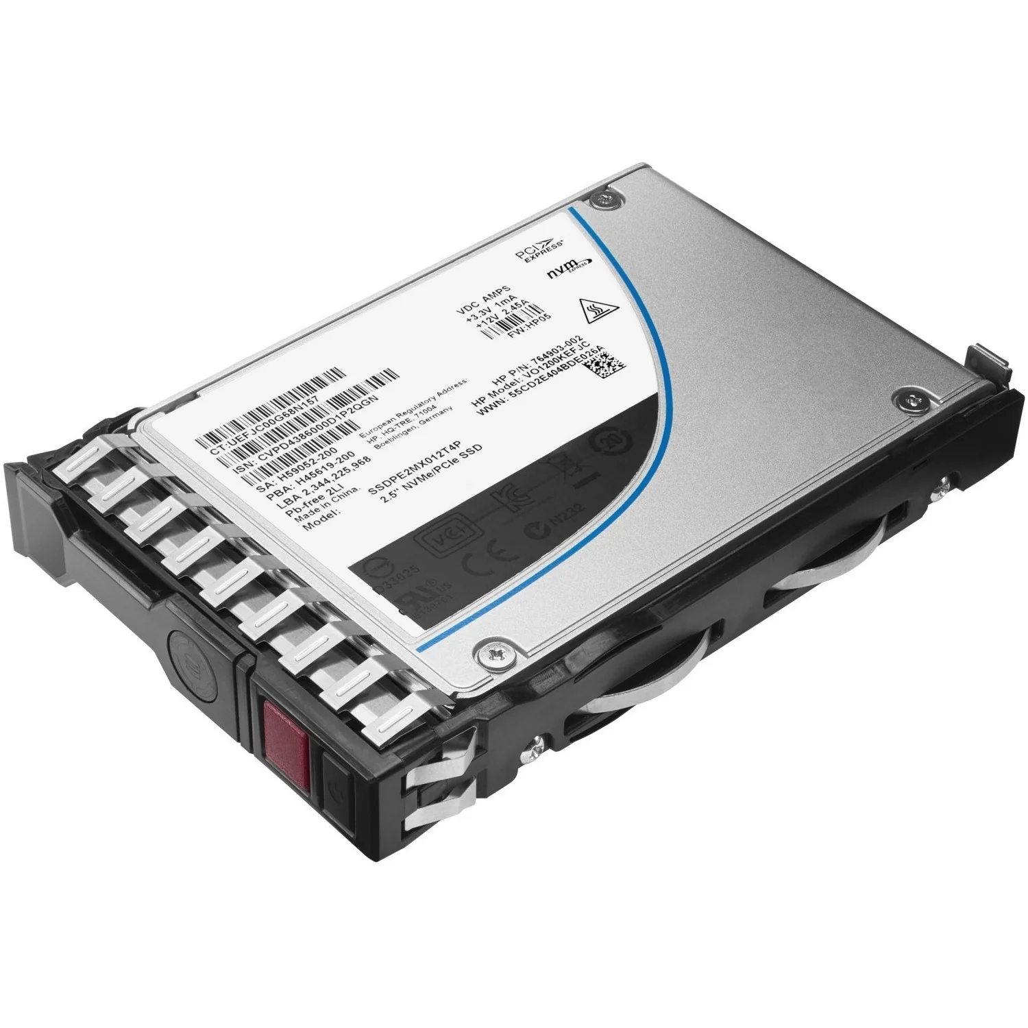 SSD SAS HPE 1.92 TB MU SFF BC VS MV