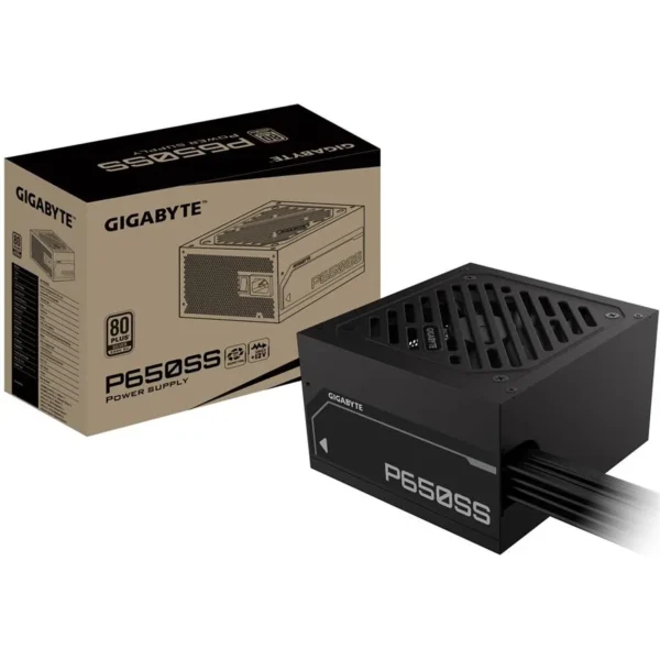 FUENTE 650W GIGABYTE 80 PLUS SILVER GP-P650SS