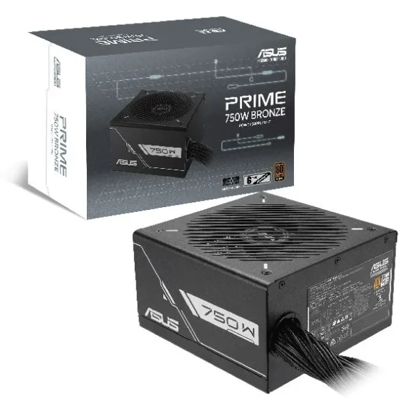FUENTE 750W ASUS 80 PLUS PRIME 750B BRONCE BLACK