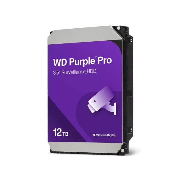 Disco Interno HDD WESTERN DIGITAL Purple Pro 12TB 3.5" SATA 3.0 512MB 7200rpm