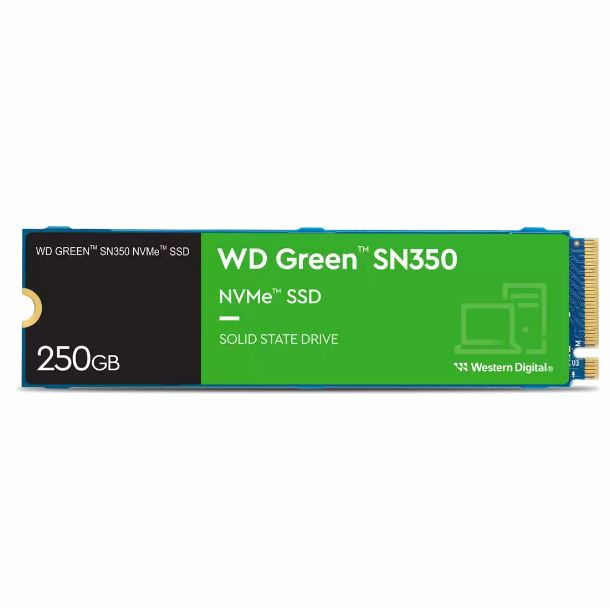 SSD M.2 NVME 250GB G3 WD GREEN SN350
