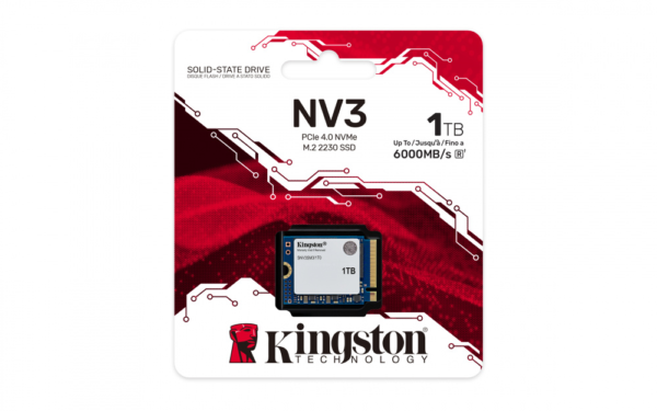 SSD M.2 NVME 1TB G4 KINGSTON NV3 2230