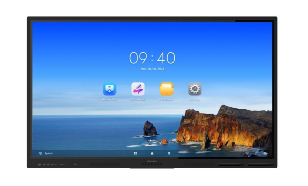 PANTALLA INTERACTIVA 4K HIKVISION 65` TOUCH