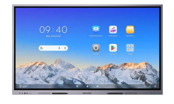 PANTALLA INTERACTIVA 4K HIKVISION 75` TOUCH