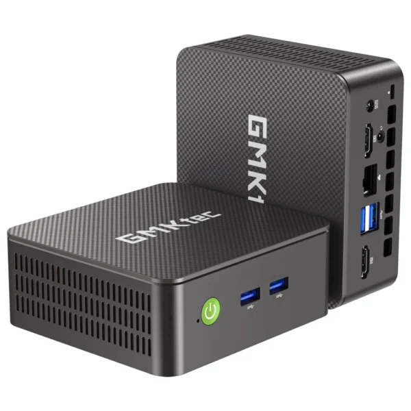 Mini PC  GMKtec M8 AMD Ryzen 5 PRO 6650H (6C/12T 4.50Ghz) Dual NIC LAN 2.5GbE, 16GB LPDDR5 RAM + 512GB Disco Duro PCIe SSD, Oculink, USB4, HDMI, USB-C