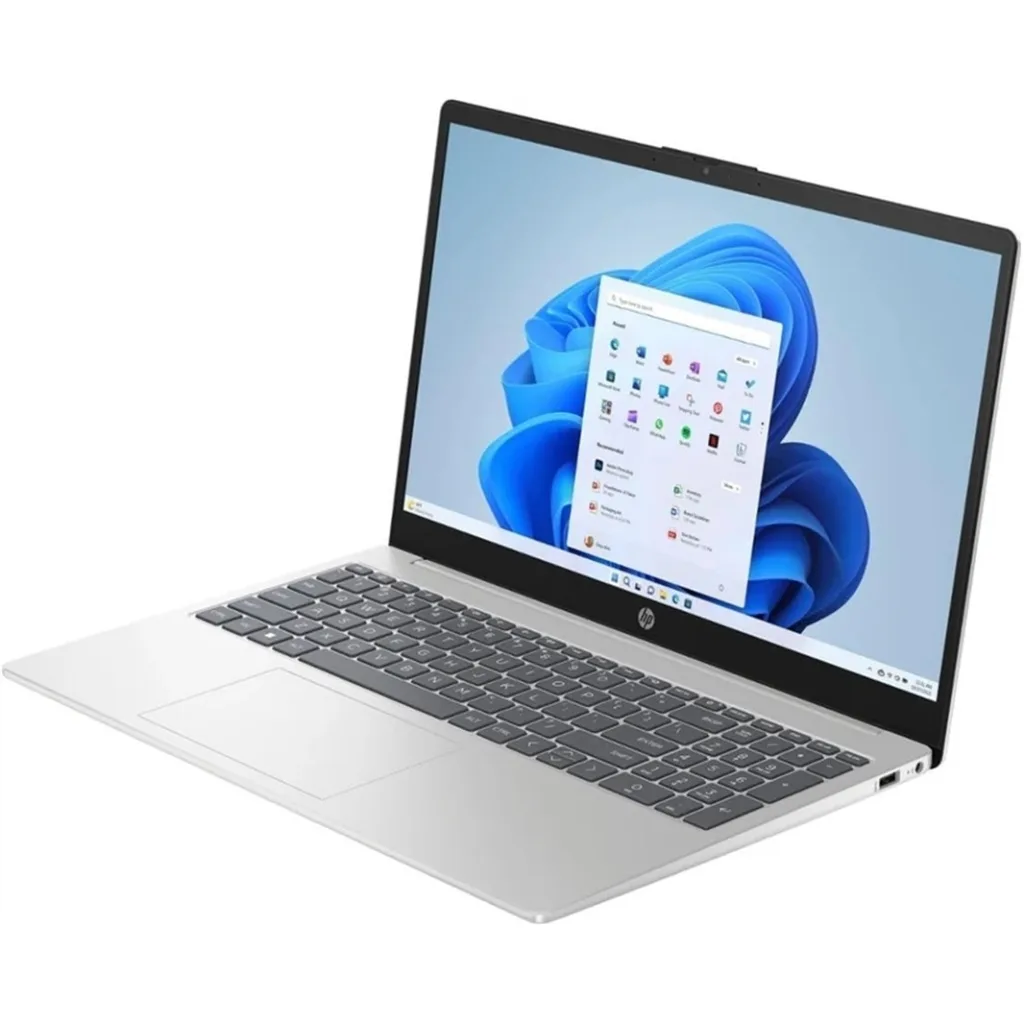 NOTEBOOK HP 15-FC0146DX de 15,6" AMD Ryzen 5-7520U SSD de 512 GB 8 GB de RAM - Plata BKP26 - Imagen 3