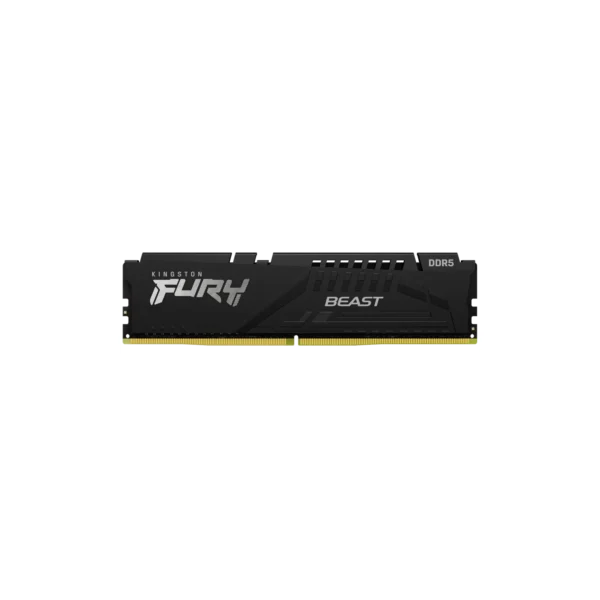 Memoria Ram UDIMM KINGSTON Fury Beast 8GB DDR5 6000MHz CL36 1.35V Single Negro
