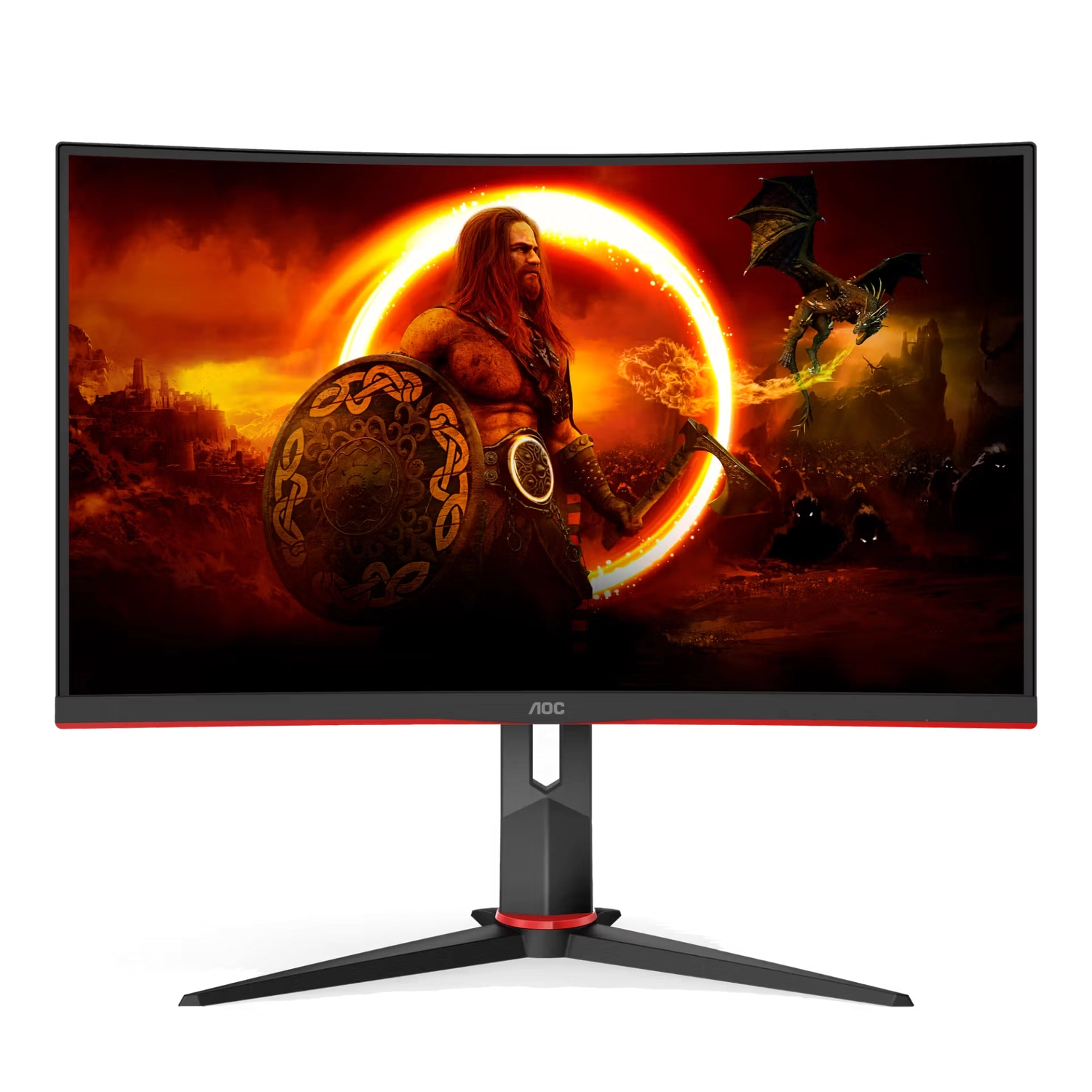 MONITOR AOC C24G2 23,6" VA FHD (1920 X 1080) 165HZ 1MS CURVED GAMING FICHA USA