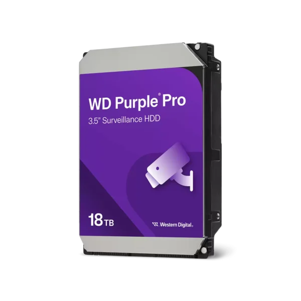 Disco Interno HDD WESTERN DIGITAL Purple Pro 18TB 3.5" SATA 3.0 512MB 7200rpm