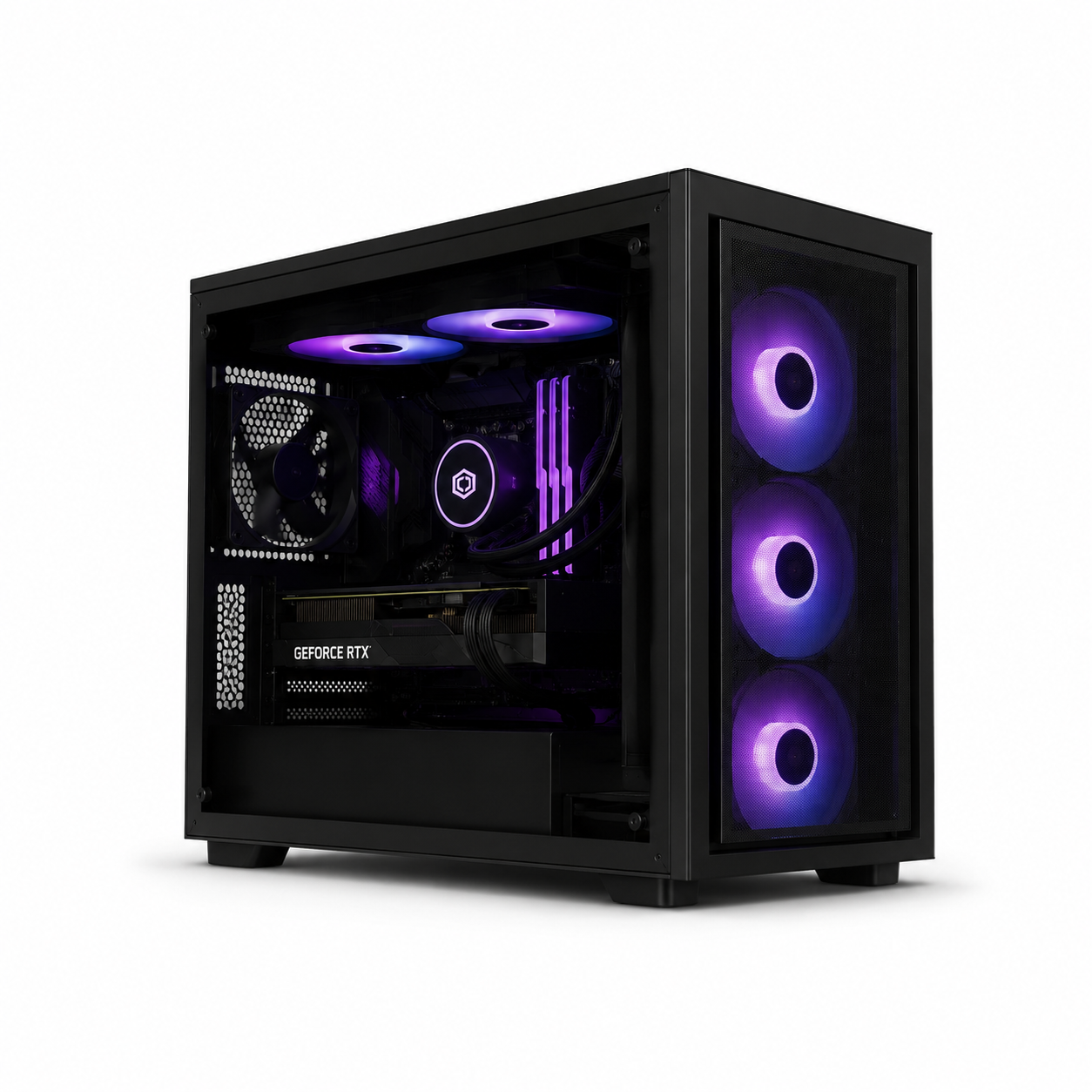PC GAMER INTEL I5 14400F RTX 3050 6GB H610 DDR4 16GB 480GB 650W GAB RGB