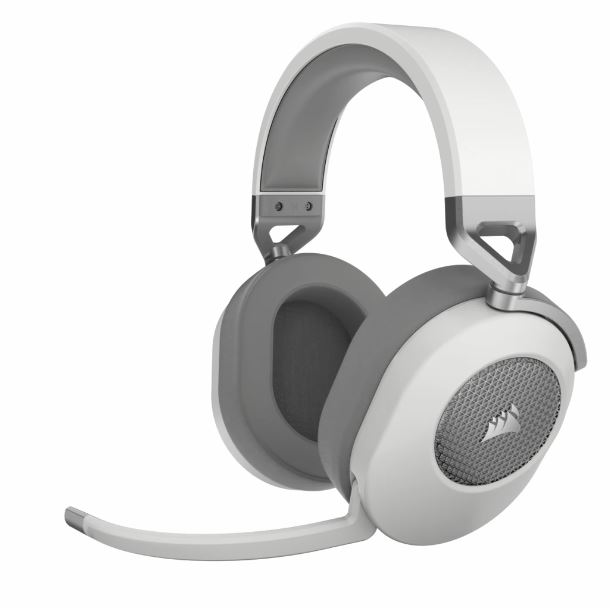 AURICULAR CORSAIR HS65 SURROUND WIRED GAMING HEADSET BLANCO