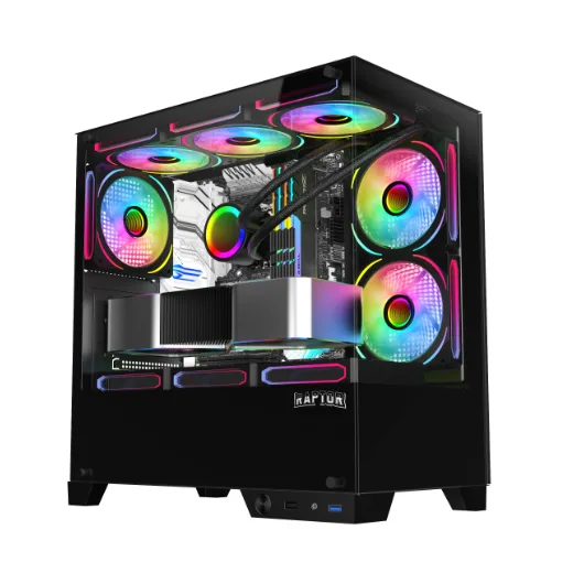 PC ARMADA GAMER RYZEN 5 5500 RX 580 8GB DDR4 16GB SSD 480 GB A520 600W GAB RGB