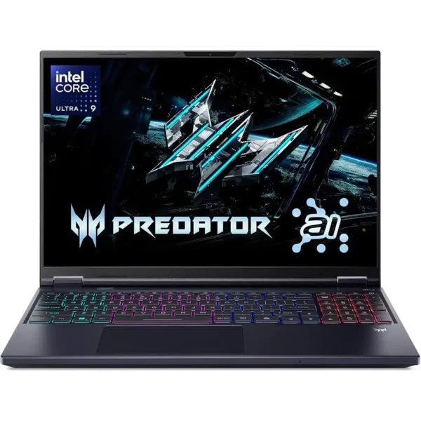 NOTEBOOK ACER PREDATOR HELIOS NEO 16 AI - INTEL ULTRA 7 225HX    16 GB   SSD 512 GB  16" OLED QHD 240GHz / NVIDIA GeForce RTX 5070 8 GB GDDR7  WINDOWS 11 HOME
