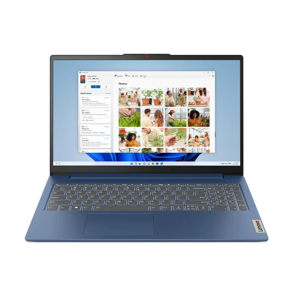 NOTEBOOK LENOVO IDEAPAD SLIM 3 RYZEN 5 40 8GB 256GB SSD 15.6" FHD W11 ABYSS BLUE