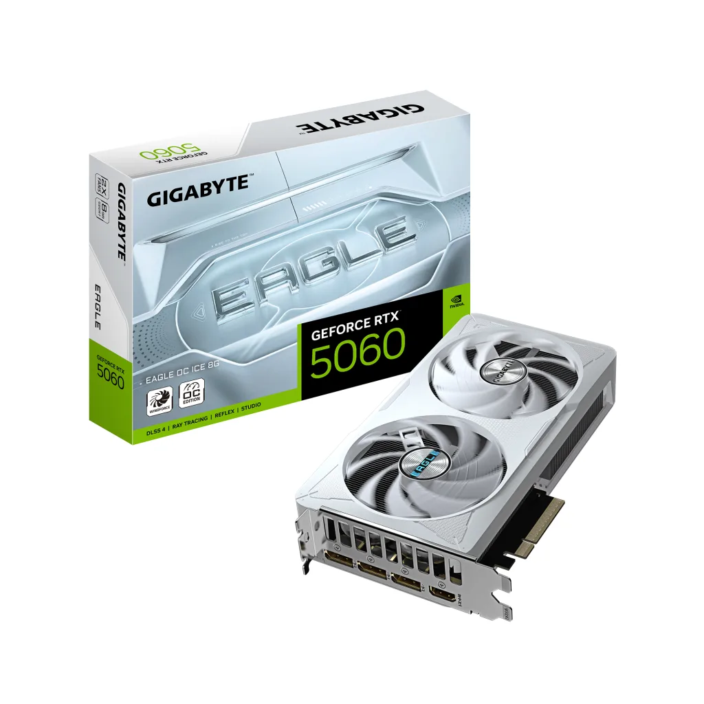VGA 8GB RTX 5060 GIGABYTE EAGLE OC ICE