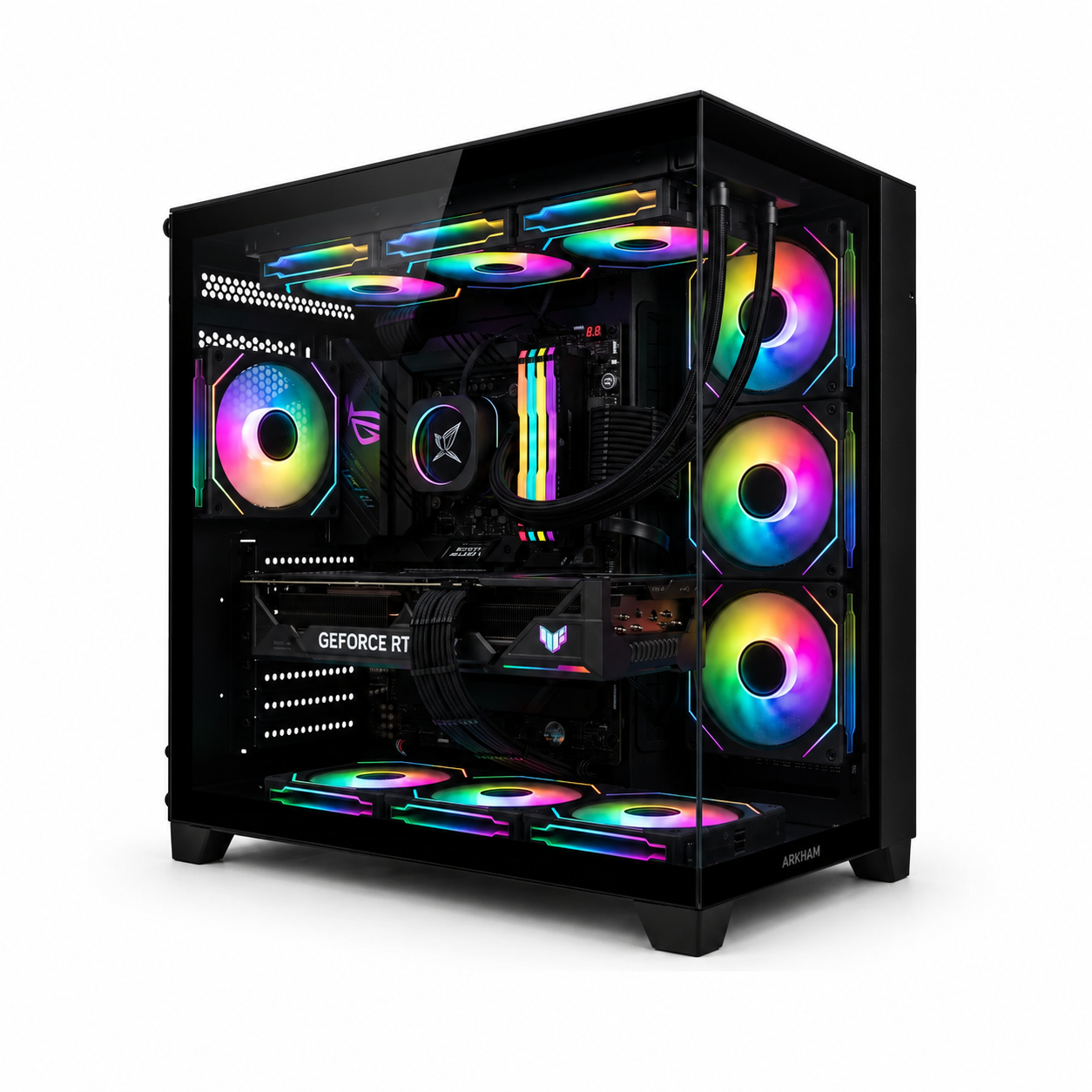 PC GAMER RYZEN 5 5500 RTX 3070 8GB DDR4 16GB ASUS A520 SSD 480 650W 80+ GAB RGB 7 COOLER + USB BLUETOOTH + WIFI