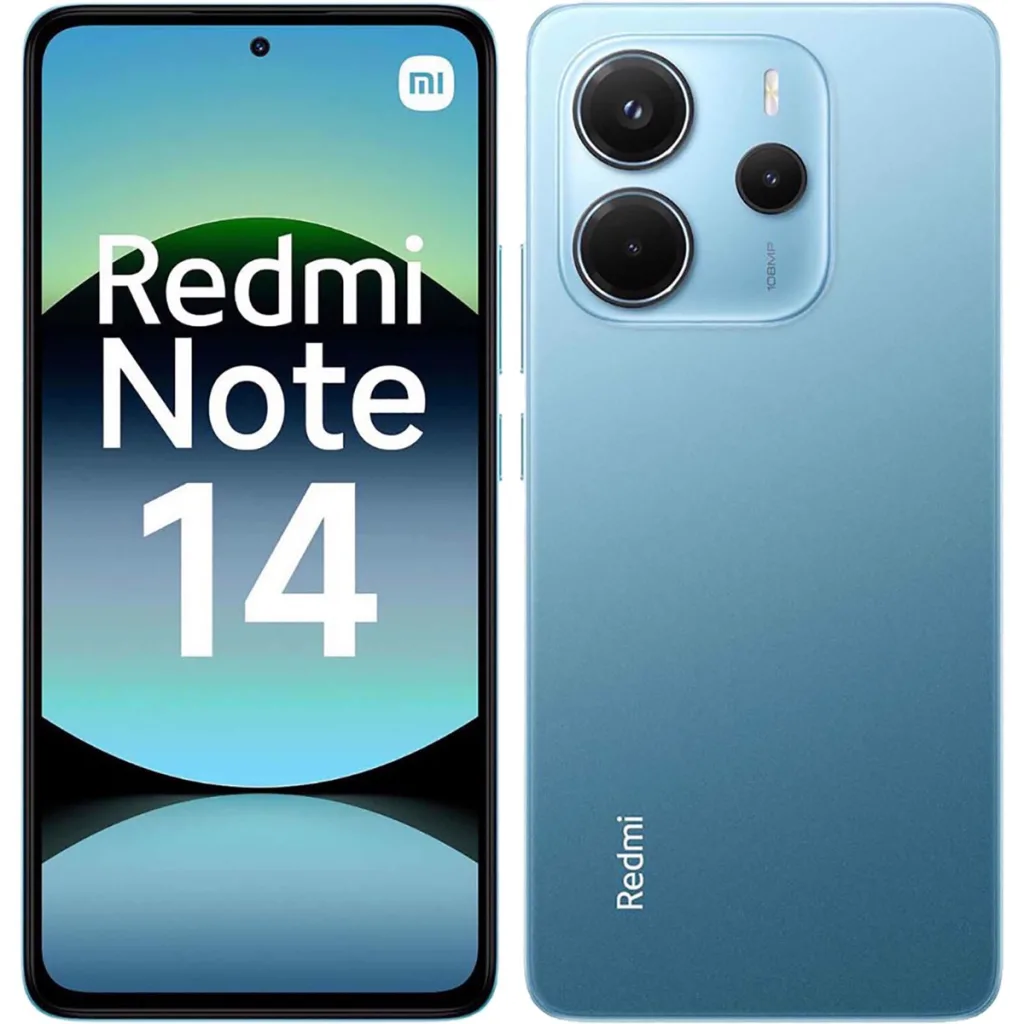 CELULAR XIAOMI REDMI NOTE 14 128GB-6GB OCEAN BLUE DUAL NANO SIM (MZB0KBXAR)