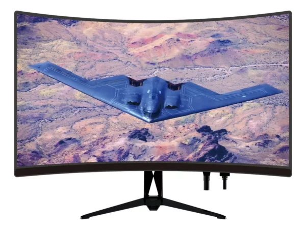 Monitor Gamer 24" Solarmax Curvo Full Hd 75hz Vga Hdmi