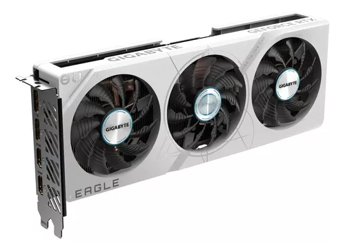 VGA 8GB RTX 4060 TI GIGABYTE EAGLE OC ICE 8GB - Imagen 2
